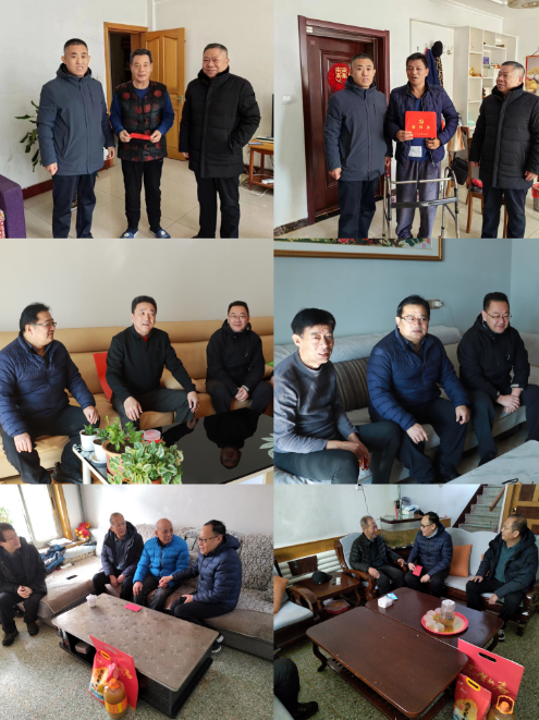 春節將至，宏河集團黨委走訪慰問老干部、困難黨員職工2
